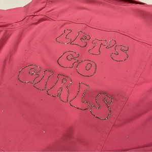 Handmade “Let’s Go Girls” jacket